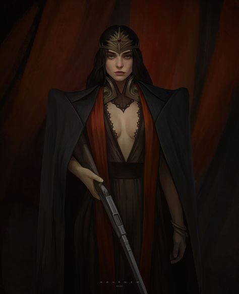 Witch Queen, Paintings And Drawings, Image Painting, Fantasy Inspiration, Female Character Design, Dnd Characters, Character Portraits, Fantasy Character Design, 그림 그리기