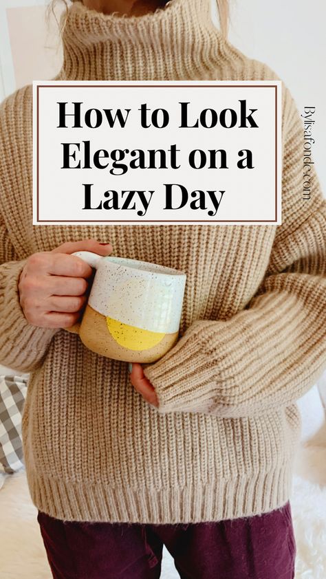 Best tips on how to look elegant and classy even in your most lazy days. This is definitely The best guide on How to look elegant and sophisticated all the time. Paper Crafts Ideas, Classic Wardrobe Basics, Minimalist Wardrobe Essentials, Classy Lifestyle, Elegant Ponytail, Doing Nothing, Classic Wardrobe, Lazy Day, Wardrobe Basics