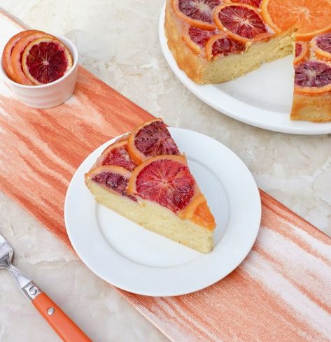 Orange Ricotta Cake is a simple, moist, no mixer needed cake. Orange Ricotta Cake, Orange Ricotta, Fresh Orange Juice, Ricotta Cake, Blue Desserts, Simple Cake, Fresh Orange, Orange Cake, Round Cake Pans