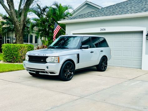 2008 Range Rover, Custom Range Rover, Custom Wheels And Tires, Range Rover Hse, Black Wheels, Custom Wheels, Wheels And Tires, Range, Range Rover