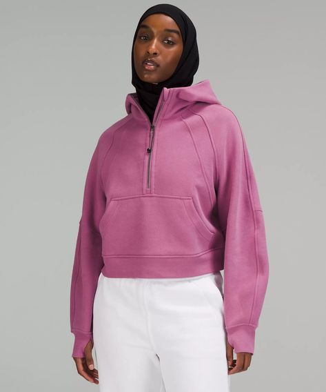 Lululemon Scuba Hoodie, Lululemon Define Jacket, Half Zip Hoodie, Lululemon Scuba, Women Hoodies Sweatshirts, Lululemon Women, Colorful Hoodies, Outerwear Women, Half Zip