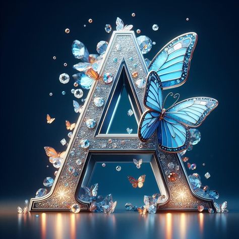 A Letter Wallpaper, Alphabet Design Projects, Aesthetic Profile Picture Cartoon Soft, Letter Art Design, Wallpaper Iphone Love, Iphone Wallpaper Classy, Cute Mobile Wallpapers, Really Cool Drawings, Beautiful Butterflies Art