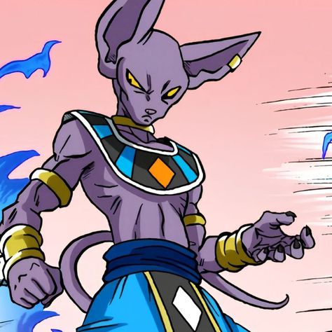 Lord Beerus Icon, Beerus Icons, Beerus Gif, Beerus Pfp, Dbs Beerus, Dragon Ball Beerus, Beerus Dbz, Baby Bot, Lord Beerus