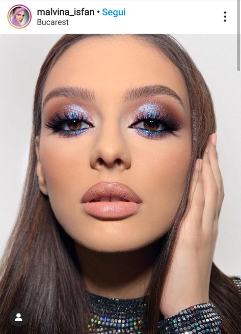 Blue Makeup Looks, Mekap Mata, Purple Makeup, Smink Inspiration, Eye Makeup Designs, Makijaż Smokey Eye, Makeup Eye Looks, Blue Eyeshadow, Eye Makeup Art