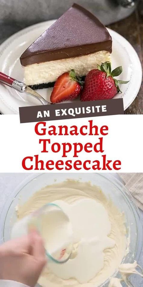 Homemade Snickers, Cheesecake Dessert, Vanilla Cheesecake, Best Cheesecake, Easy No Bake Desserts, Cheesecake Desserts, Homemade Desserts, Tart Recipes, Chocolate Ganache