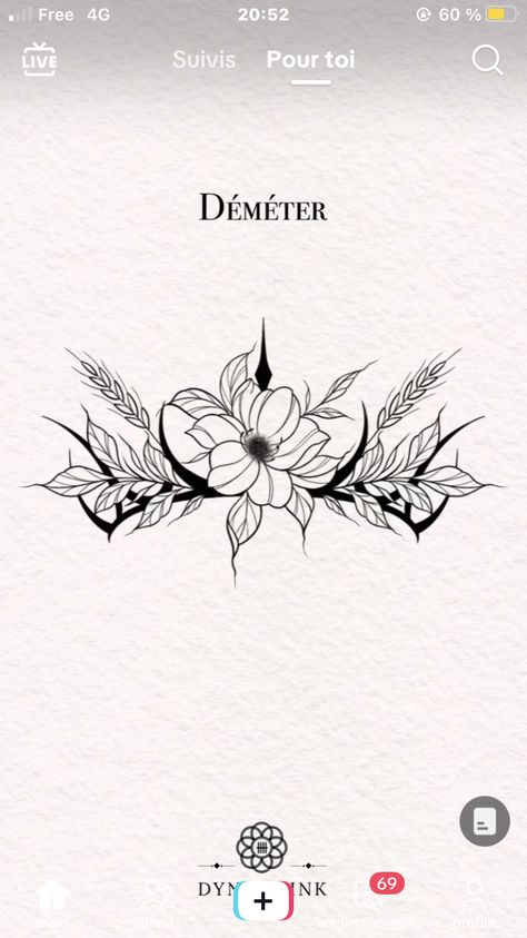 Persephone Crown Tattoo, Greek Myth Tattoo Simple, Greek Goddess Tattoo Persephone, Persephone Tattoo Symbols, Demeter Tattoo, Hades And Persephone Tattoo, Percy Jackson Tattoo, Persephone Tattoo, Greek Goddess Tattoo