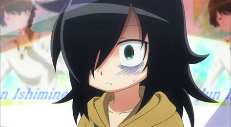 That face you make when you play a game all night Kuroki Tomoko, Baggy Eyes, Simple Anime, Danganronpa Trigger Happy Havoc, Virtual Boy, Eyes Wallpaper, Girls With Black Hair, Trigger Happy Havoc, Puffy Eyes