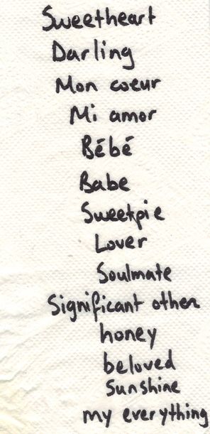 The pet name doesn't matter BUT...Just DON'T call ME what YOU called all your OTHER girlfriends! I Only See You, I'm With The Band, Mr And Mrs, Hopeless Romantic, Pet Names, Pretty Words, Love Letters, Beautiful Words, Men Fashion