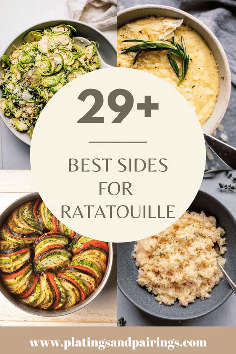 Vegetables Appetizers, Ratatouille Dish, French Side Dishes, Best Sides, Tapenade Recipe, Traditional French Recipes, Ratatouille Recipe, Radicchio Salad, Side Salad Recipes