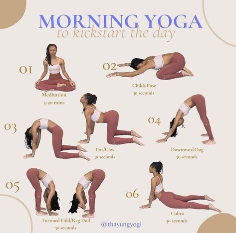 Easy Morning Workout, Morning Yoga Routine, Daily Yoga Workout, Trening Fitness, Relaxing Yoga, Workout Without Gym, Easy Yoga Workouts, Body Workout Plan, Pose Yoga