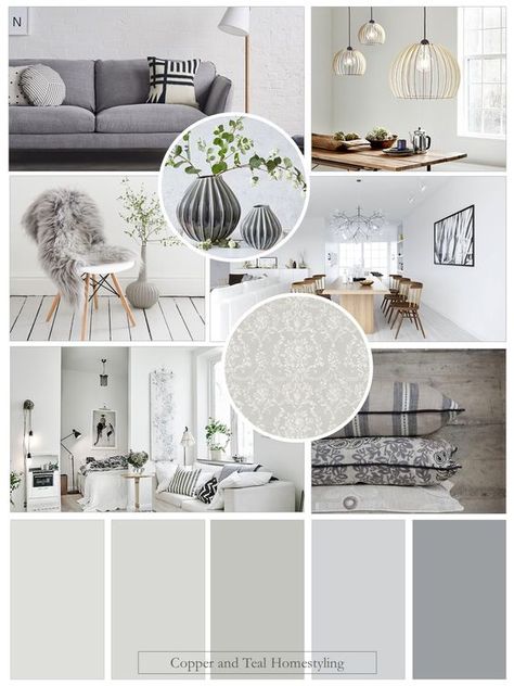 Light Gray Interior Design, Scandi Mood Board Interior Design, Light Grey Wood Floors Living Rooms, Scandi Mood Board, Scandi Lighting, Light Grey Wood Floors, Room Interior Colour, Interior Styles Guide, Scandi Living Room