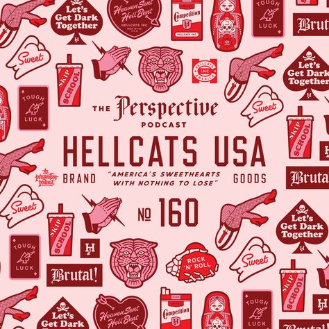 PP 160: Hellcats on Growing an Audience, Brand Cohesiveness, & Selling Merch Skip School, Instagram Website, Heaven Sent, Build Your Brand, Letterpress Printing, Inspirational Videos, Audio Books, Blending, Podcast