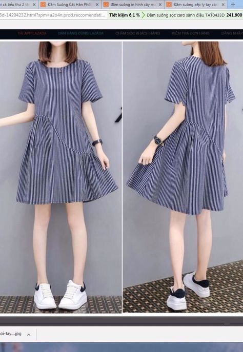 Casual Frocks, Frock Fashion, Linen Fashion, Korean Fashion Dress, Frock Design, Fashion Dresses Casual, Stylish Dress Designs, Indian Fashion Dresses, Fashion Design Clothes