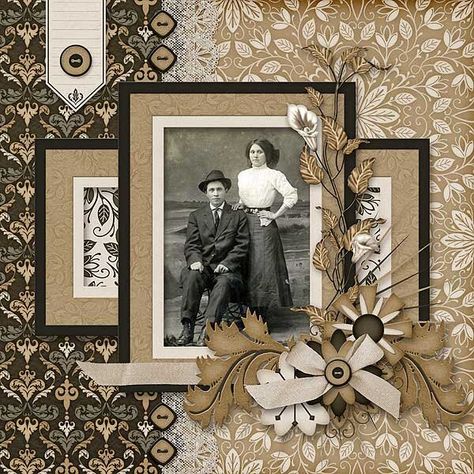 Ancestry Scrapbooking Layouts, Heritage Scrapbooking Layouts, Ancestry Scrapbooking, Heritage Scrapbook Pages, Family Scrapbook Layouts, Scrapbook Planning, Wedding Scrapbook Pages, Genealogy Scrapbooking, Scrapbook Design Layout