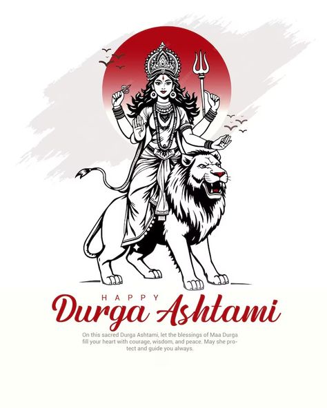 Premium Vector | Happy Durga Ashtami and Vijaya Ashtami with Divine Blessings social media post banner template Durga Ashtami Wishes, Navratri Ashtami, Ashtami Wishes, Happy Ashtami, Happy Durga Ashtami, Durga Ashtami, Navratri Wishes, Divine Blessings, Happy Diwali Images