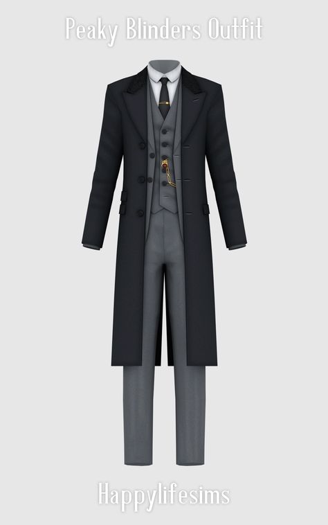 [Lonelyboy] TS4 Peaky Blinders Outfit | HappyLifeSims (Koonam) on Patreon Sims 4 Cc Vintage Clothes Male, Sims 4 1890 Cc Men, Sims 4 Cc Medieval Clothes Male, Sims 4 Medieval Cc Male, Sims 4 Vintage Cc Clothes, Sims 4 1920s Cc, Sims 4 Cc Vintage Clothing, Sims 4 Butler, Peaky Blinders Outfit