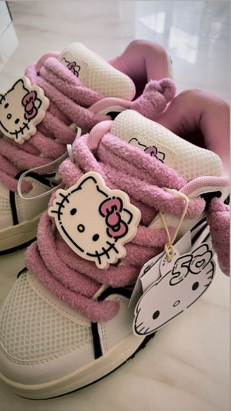 M-ll Hello Kitty Shoes, Me Too Shoes, Vision Board, Hello Kitty, Kitty, Sneakers