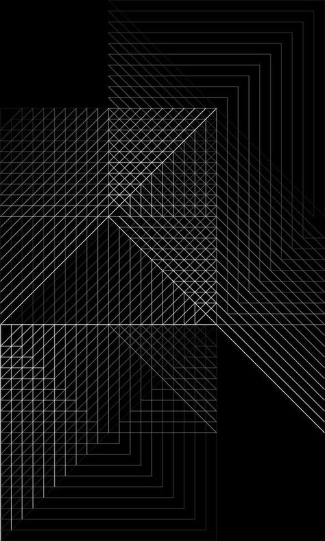 l-e-m-i-n-i-m-a-l-i-s-m-e Andy Gilmore, Grid Art, Graphic Shapes, Minimal Patterns, Graphisches Design, Geometric Fashion, Line Patterns, Op Art, Graphic Patterns