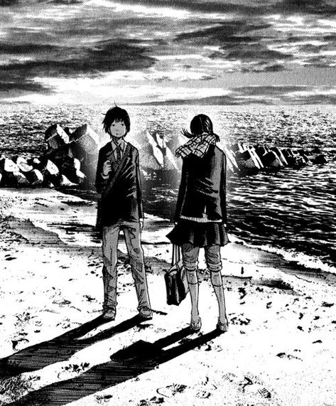 a girl on the shore A Girl On The Shore Manga, Girl By The Shore, A Girl On The Shore, Girl On The Shore, Umibe No Onnanoko, Pun Pun, Goodnight Punpun, Characters Inspiration Drawing, Save Image