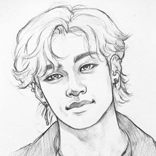 Children Sketch, Cute Sketches, Boy Drawing, Small Drawings, Kpop Drawings, Game Concept Art, Fan Art Drawing, Pencil Art Drawings, Bts Drawings