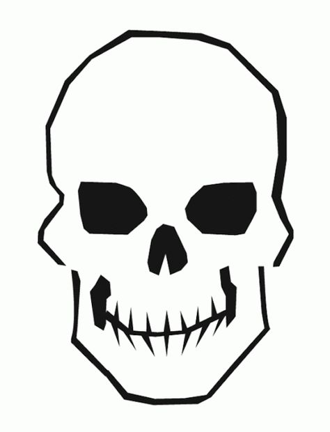 Easy Pumpkin Carving Patterns, Skull Stencils, Carving Templates, Skull Stencil, Pumpkin Images, Pumpkin Carving Designs, Kid Friendly Halloween, Halloween Stories, Pumpkin Carving Patterns