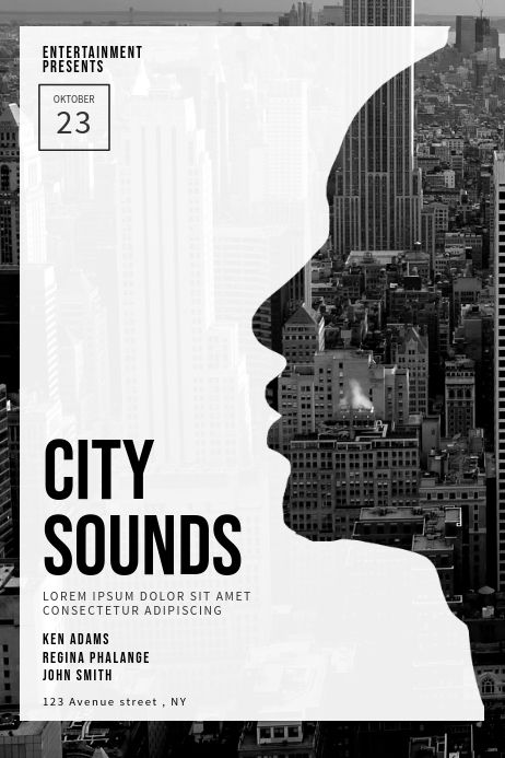 Flyer Dj, Urban Party, Poster Grafico, City Party, Mises En Page Design Graphique, Visuell Identitet, Flyers Design, Buch Design, Flyer Design Layout