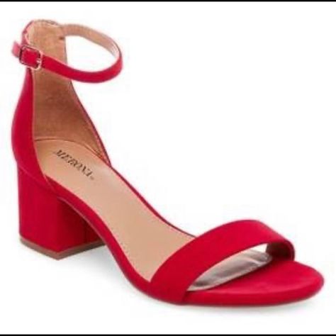 Brand New Without Box. A True Medium Width So Not Well Suited For A Wide Toe Box. Prom Shoes Pumps, Low Block Heel Pumps, Red Block Heels, Dr Shoes, Block Heel Pumps, Prom Heels, Red Sandals, Fancy Shoes, Low Block Heels