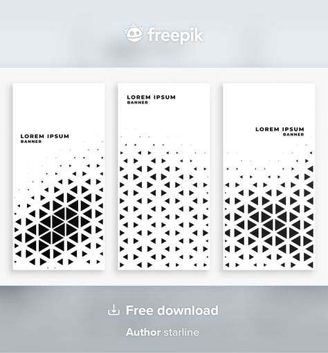 Abstract triangle halftone pattern set | Free Vector #Freepik #freevector #banner #triangle #halftone #roll Patterns With Triangles, Triangle Pattern Design, Triangle Graphic Design, Geometric Line Pattern, Pop Art Background, Geometric Pattern Background, Minimalist Graphic Design, Halftone Pattern, Halftone Dots