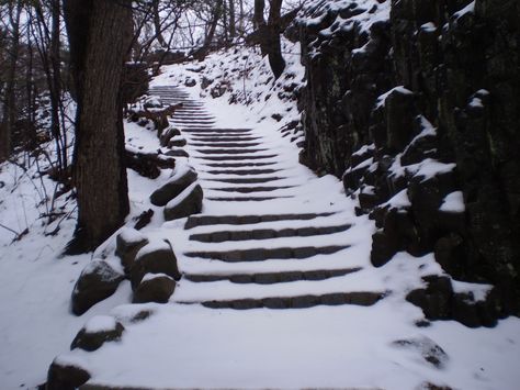 Temple Aesthetic, Snowy Path, Snow Trails, Ancient Houses, Mountain Background, Mountain City, Zelda Botw, Stair Climbing, Stone Pathway