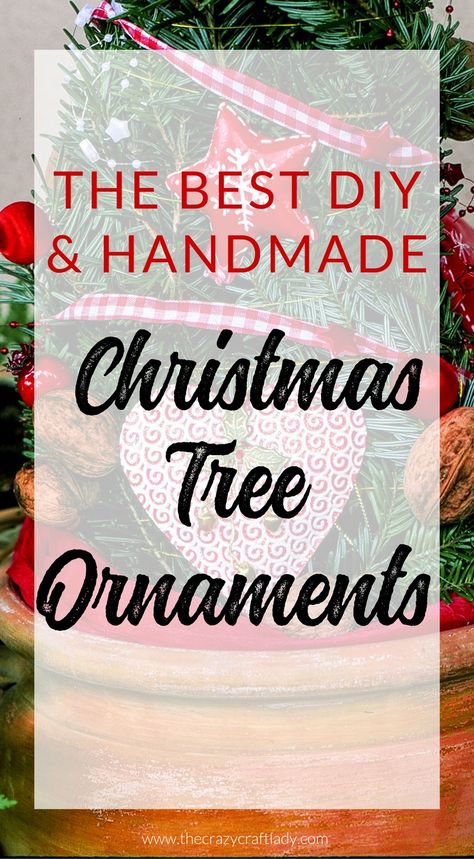 I've searched high and low for Unique Christmas Ornaments. Check out literally hundreds of DIY and handmade ornaments for your Christmas tree. There are ornament ideas for all styles, from rustic to elegant, and all materials including paper, wood, glitter, glass, and felt. Diy Christmas Beaded Ornaments, Handmade Christmas Ornaments Unique, Diy Texture Ornaments, Diy Aged Ornaments, Diy Rustic Tree Ornaments, Diy Farmhouse Tree Ornaments, Thrifty Christmas, Trees Drcorated With Crochet Ornaments, Xmas Inspiration