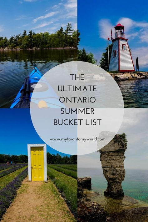 Tons of Things to do in Ontario This Summer that you have to add to your Ontario Summer Bucket List! #ontario #canada #summer #bucketlist Things To Do Camping, Ontario Summer, Summer Bucket List For Teens, Ontario Road Trip, Canada Summer, Ontario Travel, Canada Travel Guide, Canadian Travel, Canada Road Trip