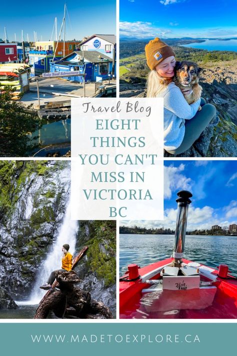 Eight Things You Can’t Miss in Victoria, BC - Made to Explore Victoria Island Canada, Hot Tub Boat, Vancouver Vacation, West Coast Canada, Victoria Vancouver Island, Adventurous Things To Do, Vancouver Travel, Victoria Bc Canada, Victoria Island