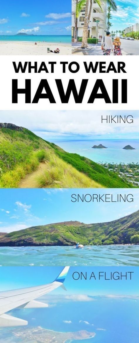 What to wear in Hawaii. What to pack for Hawaii. Maui. Kauai. Oahu. Big Island. travel destinations. vacation ideas. Hawaii Hiking Outfit, Kauai Hikes, What To Wear In Hawaii, Hawaii Hiking, Beach Snorkeling, Hawaii Packing List, Hawaii Packing, Hawaii Hikes, Pack For Travel