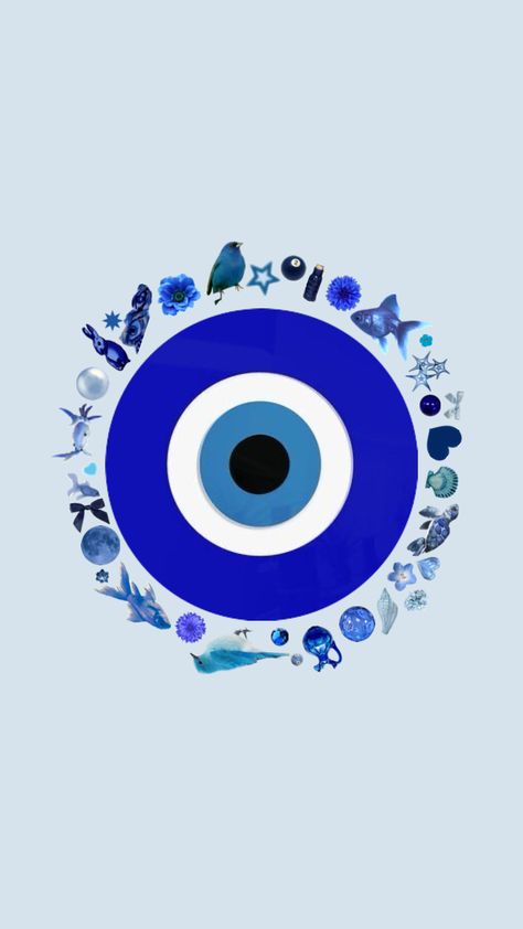 #evileye #fyp #goodvibes #collageart Cute Picture Quotes, Lucky Wallpaper, Evil Eye Art, Future Wallpaper, Turkish Eye, Tattoo Photography, Eyes Wallpaper, Cute Laptop Wallpaper, Picture Collage Wall