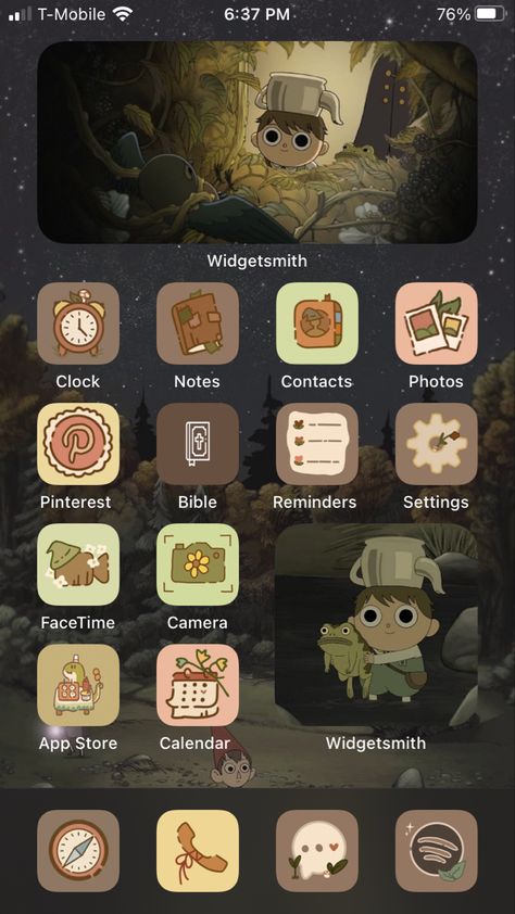 Over The Garden Wall Aesthetic Wallpaper Iphone, Over The Garden Wall Iphone Layout, Grey Over The Garden Wall, Over The Garden Wall Homescreen, Over The Garden Wall Iphone Wallpaper, Goblincore Phone Icons, Over The Garden Wall Phone Wallpaper, Over The Garden Wall App Icons, Over The Garden Wall Phone Theme