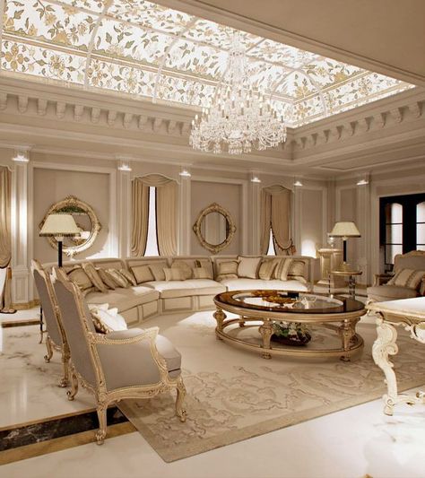 f179f1678589438dc5f475e8018c01d8 Classic Rooms, Versace Home, Mansion Interior, Luxury Homes Dream Houses, Classic Interior, A Living Room, Formal Living Rooms, Home N Decor, Beautiful Interiors