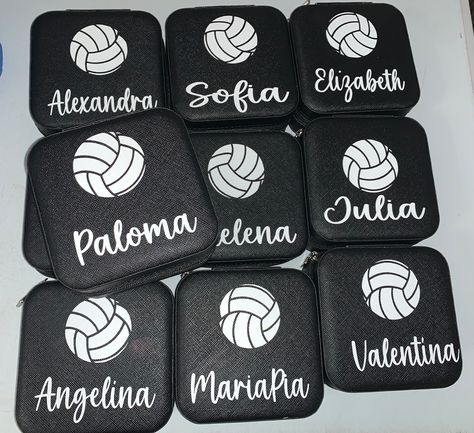 Volleyball Team Gift Girls Volleyball Team Gifts Sports Team Gift Volleyball Team Gift Custom Sports Gifts Coach Gift Jewelry Box Small Volleyball Gift Ideas, Volleyball Motivation Gifts, Volleyball Nationals Gifts, Volleyball Banquet Gifts, Volleyball End Of Season Gifts, End Of Season Volleyball Team Gifts, 8th Grade Volleyball Night Ideas, Volleyball Gift Bag Ideas, Volleyball Snack Bags