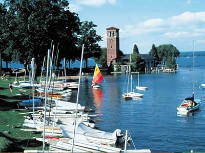 the Chautauqua Institution, Chautauqua Lake, Lake George Village, Summer Vacation Spots, Romantic Cruise, Fun Winter Activities, Lakefront Property, Long Lake, Bell Tower