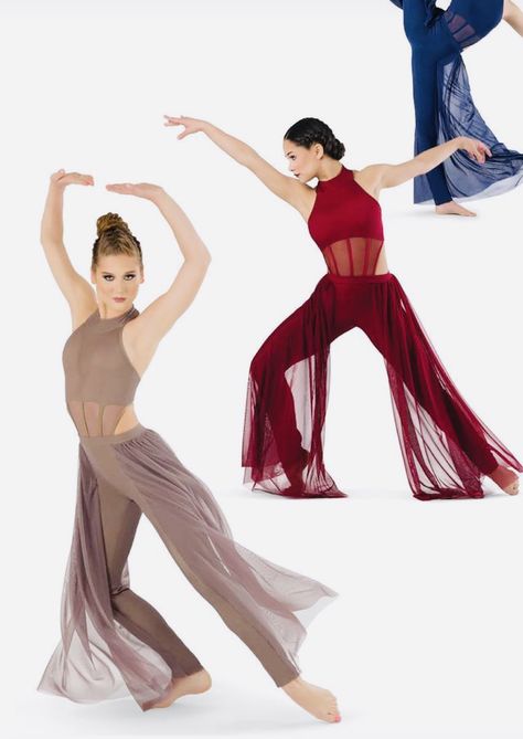 Duo Dance Costumes, Winterguard Uniforms, Dance Costume Ideas, Modern Dance Costumes, Contemporary Dance Outfits, Kerala Dress, Dance Nation, Jazz Dance Outfits, Solo Dance Costumes