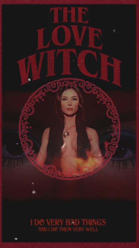 Created by melinadreams on Shuffles The Love Witch Poster, Love Witch Poster, Witch Movie Poster, The Love Witch Movie, Witch Poster, The Love Witch, Witch Wallpaper, Female Villains, W.i.t.c.h Aesthetic