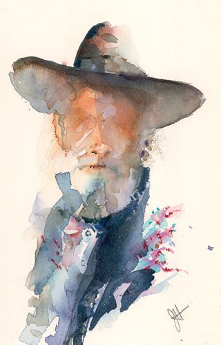 Jean Haines Teaches Us How to Paint Loose, Expressive Watercolors Jean Haines, Loose Watercolor Paintings, Watercolor Art Face, Watercolor Face, Watercolor Portrait Painting, Loose Watercolor, Watercolor Painting Techniques, 수채화 그림, Watercolor Artists