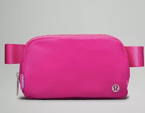 Sonic Pink Belt Bag, Lulu Wishlist, Lulu Belt Bag, Ranching Life, Pink Belt Bag, Lulu Bag, Preppy Videos, Lululemon Belt Bag, 13 Birthday