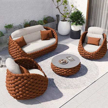 Marble Top Coffee Table, Patio Sofa Set, Outdoor Sofa Sets, Outdoor Couch, Balcony Furniture, Couch Set, Rattan Sofa, Outdoor Coffee Tables, Sofa Seats