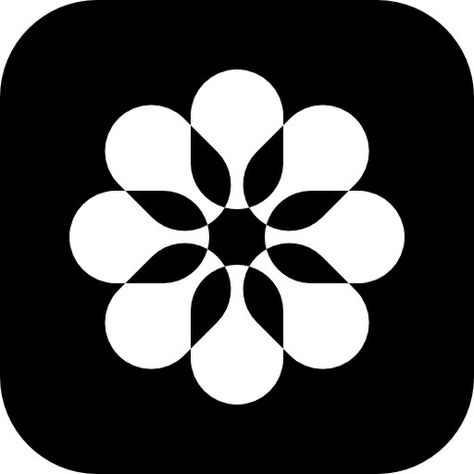 Photo Icon Black, Black Photos Icon, Photos Icon, Black Shapes, Whatsapp Logo, Whats Wallpaper, Photo Icon, App Store Icon, Black And White Instagram