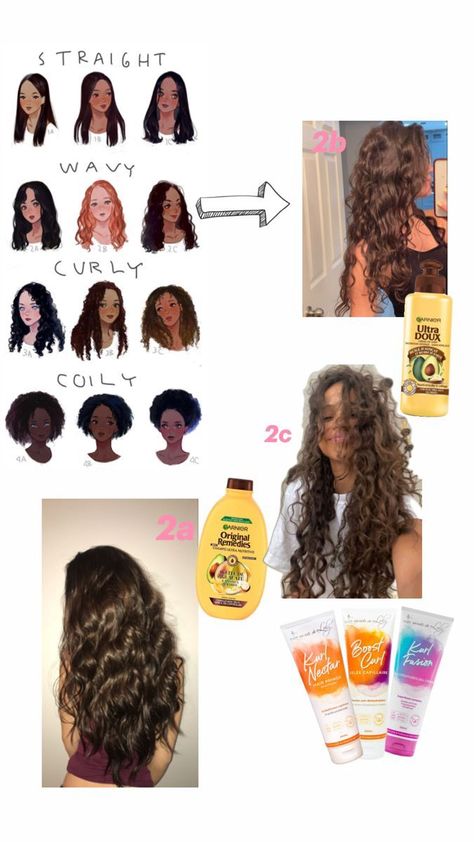 2c Curly Hair Routine, Short Curly Hair Styles, Extreme Haircut, Curly Hair Advice, Haircut Transformation, Before And After Hair, Wavy Hair Care, Curly Hair Care Routine, Hair Tint