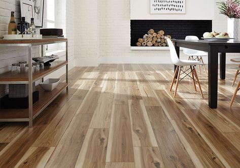 Worry-free, water-resistant laminate floors from Palmetto Road's Brunswick collection. Made in the USA! Visit Twenty & Oak to get THREEFORFREE flooring samples at checkout. Parts Of Stairs, Laminate Colours, Floor Kitchen, Wood Floors Wide Plank, Oak Laminate, Vinyl Tiles, Luxury Vinyl Tile, Wide Plank, Luxury Vinyl Plank