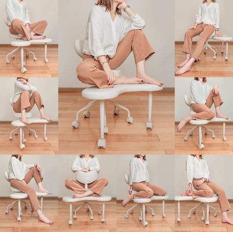 Chairs & Accessories Sit Squat, Improving Posture, Beauty Chair, Meditation Chair, Home Worker, Cross Legged, Chair Yoga, Flexible Seating, Adjustable Stool