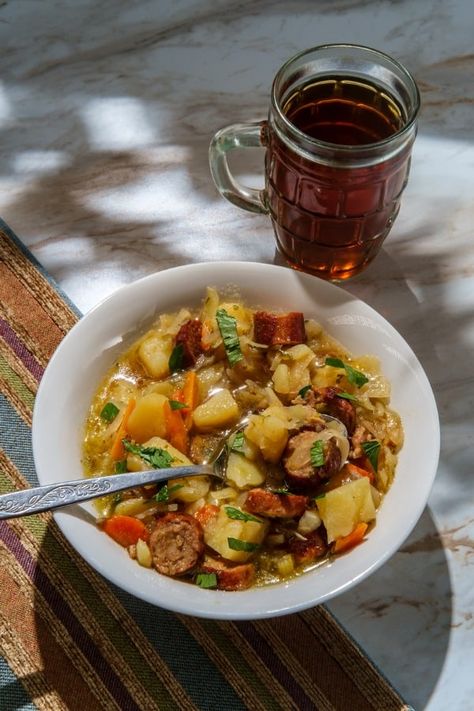 Bratwurst Soup with leftover brats Recipes Using Leftover Brats, Leftover Brats Recipes, Leftover Brats, Bratwurst Soup, Brat Recipes, Brat Sausage, Grilled Bratwurst, Grilled Brats, Brats Recipes