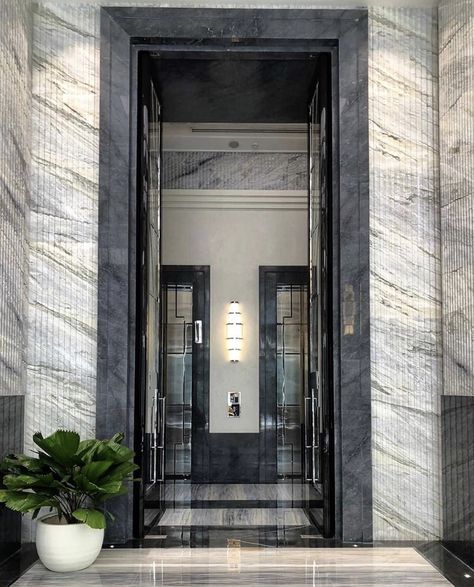 Marble Frame Door, Lift Wall Cladding Design Residence, Granite Door Frame Design India, Marble Door Frame Design, Window Marble Frame Design, Marble Door Frame, Lift Wall Cladding Design, Stone Door Frame, Marble Doorway