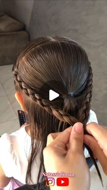 Hairstyle For Kids Girl For Wedding, Toddler Hair Down Hairstyles, Heart Kids Hairstyles, Hair Styles For 8 Year Girl, School Photo Day Hairstyles, Easy Toddler Hairstyles Long Hair, Hairstyles For 5 Year Girl, Girl Wedding Hairstyles Kids, Girls Party Hairstyles Kids